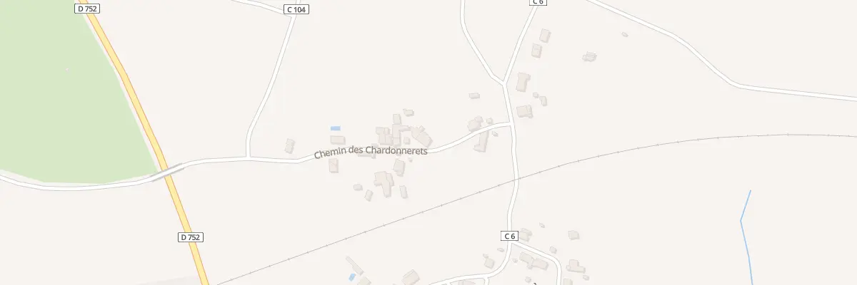 Plan du 112 Che des Chardonnerets à La Meilleraie-Tillay