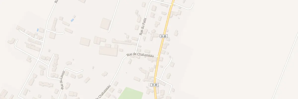 Plan du 4 Rue de chalusseau à Doix lès Fontaines