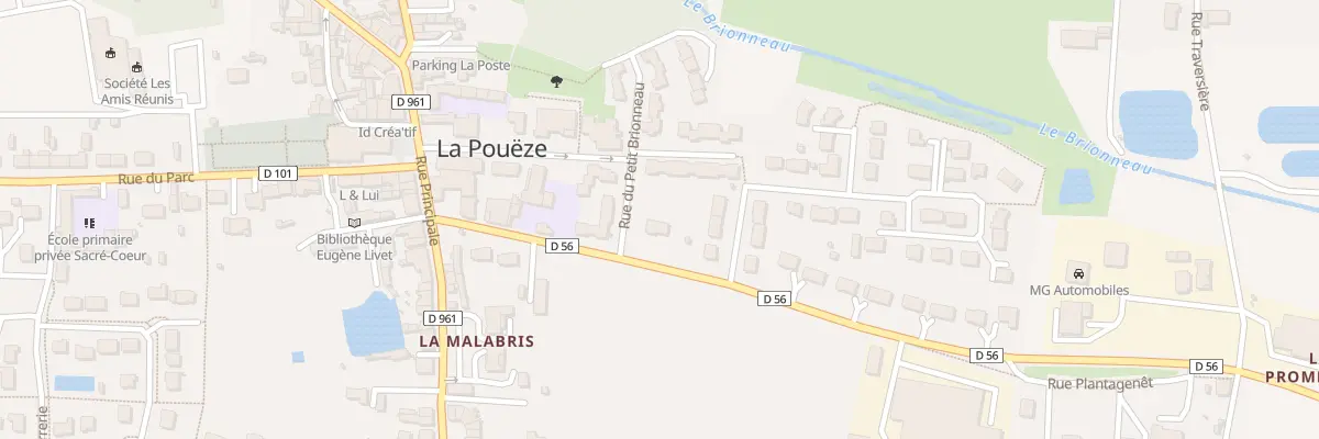 Plan du 5 Rue Plantagenêt à Erdre-en-Anjou