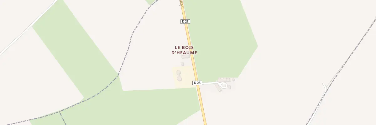 Plan du 5021 Bois d’Homme à Foulognes