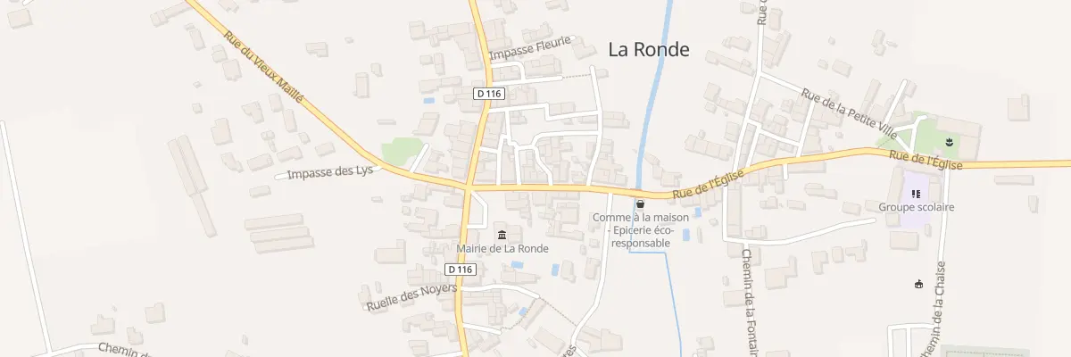 Plan du 9 Rue de l’Eglise à La Ronde