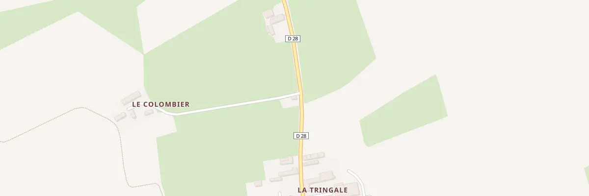 Plan du 907 Rte de Balleroy (Caumont) à Caumont-sur-Aure