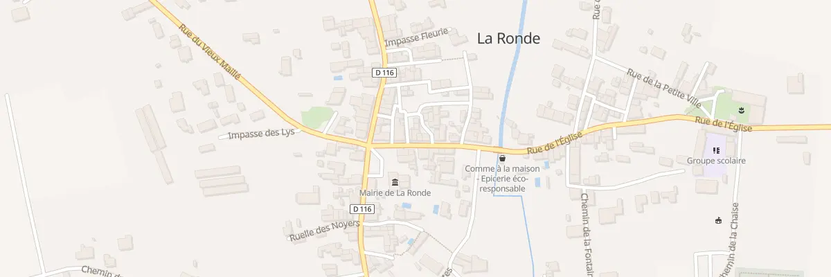 Plan du 7 Rue de l’Eglise à La Ronde