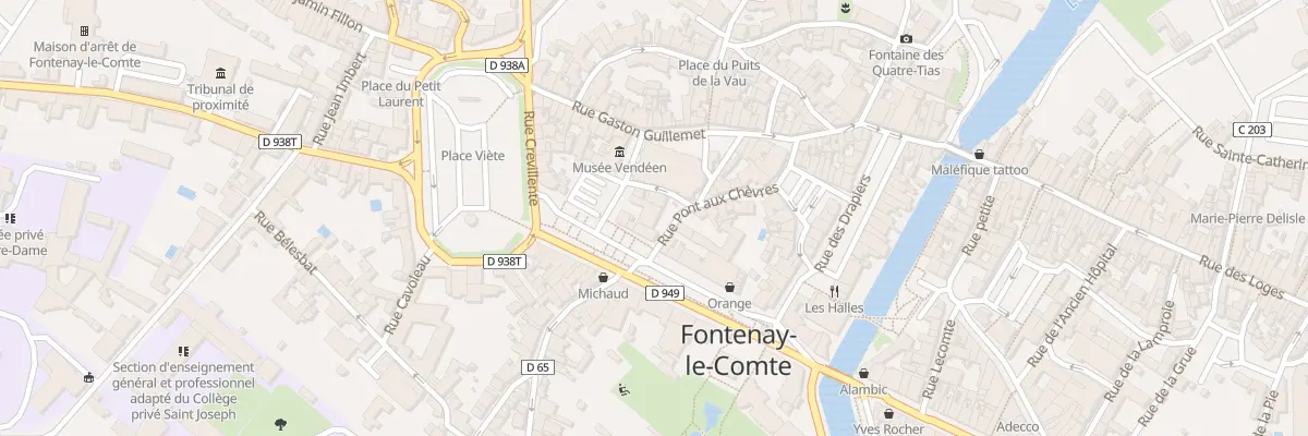 Plan du 2B Pl du 137 Ri à Fontenay-le-Comte