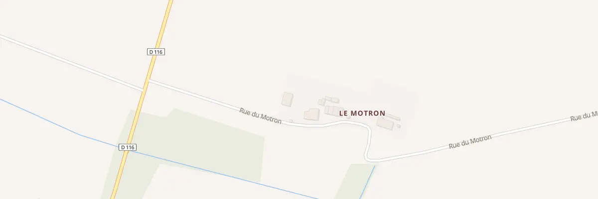 Plan du 2 Le Motron à Saint-Cyr-du-Doret