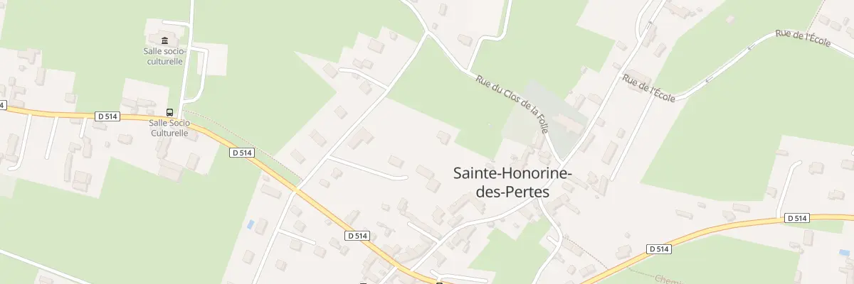 Plan du 8 Rue des Vignets (Ste Honorine) à Aure sur Mer