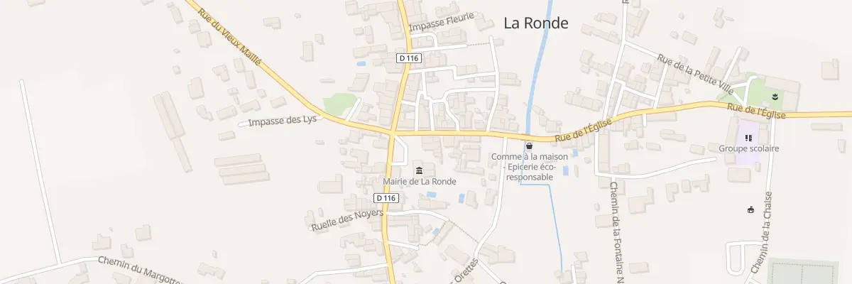 Plan du 4 Rue de l’Eglise à La Ronde
