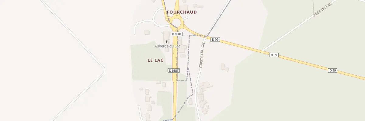 Plan du 5225 Le Lac à Bourneau