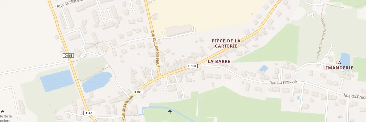 Plan du 47 Rue de la Barre à Erdre-en-Anjou