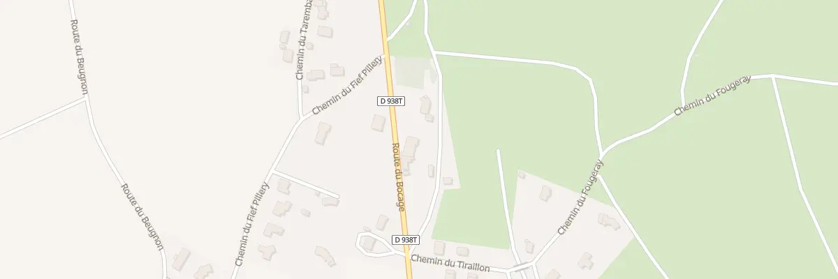 Plan du 14 Rte du Bocage à Pissotte