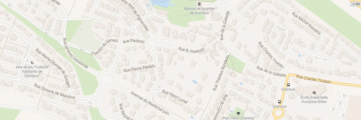 Plan du 23 Rue Piednoir à Laval
