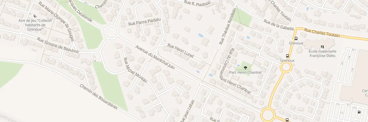 Plan du 12 Rue Henri Lunel à Laval