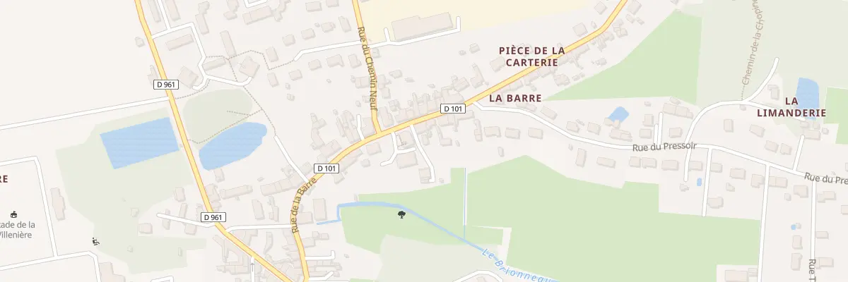 Plan du 30B Rue de la Barre à Erdre-en-Anjou