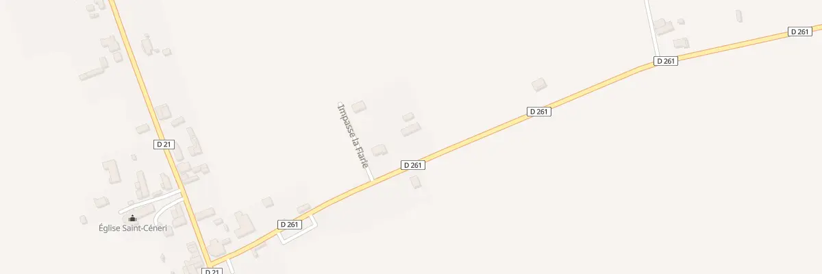 Plan du 12 Rue du Hec à Passais Villages