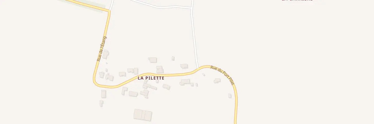 Plan du 2 Rue du Port Pilet à Moragne