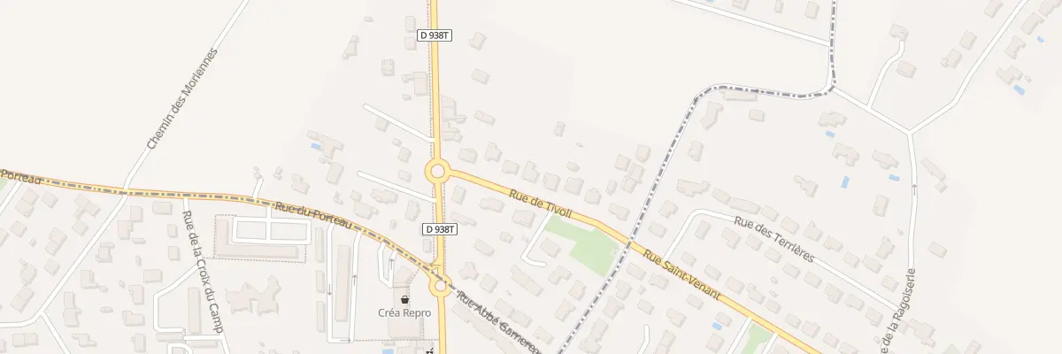 Plan du 7 Rue de tivoli à Pissotte