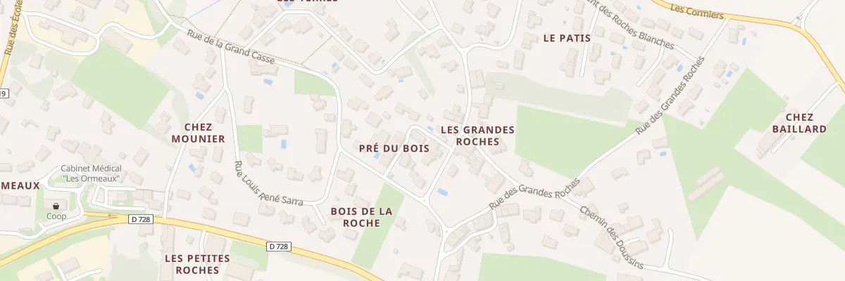 Plan du 3B Che du Clône à Corme-Royal