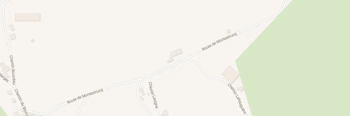 Plan du 5057 De Chrestia à Ozenx-Montestrucq