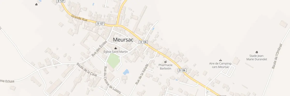 Plan du 16A Rue Principale à Meursac