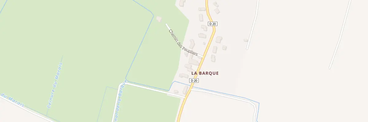 Plan du 164 Rue de la barque à Doix lès Fontaines