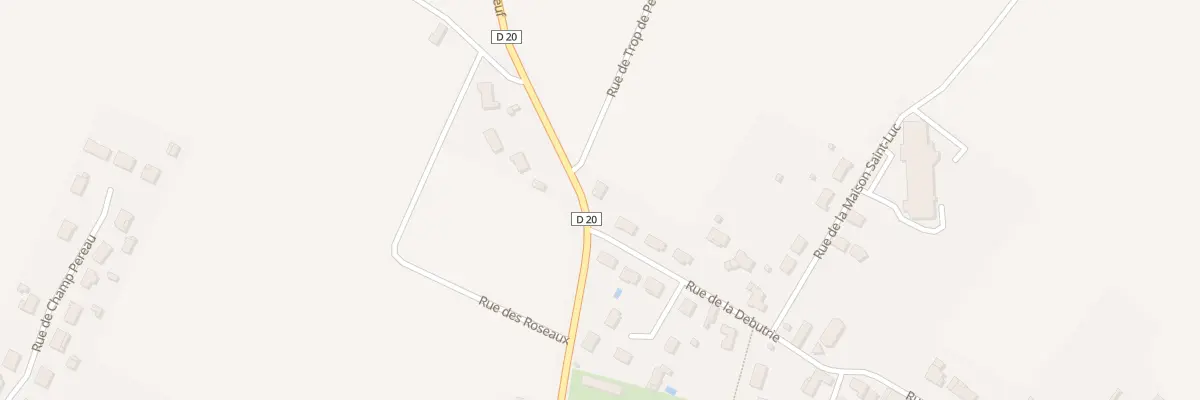 Plan du 32 Rue du château à Doix lès Fontaines