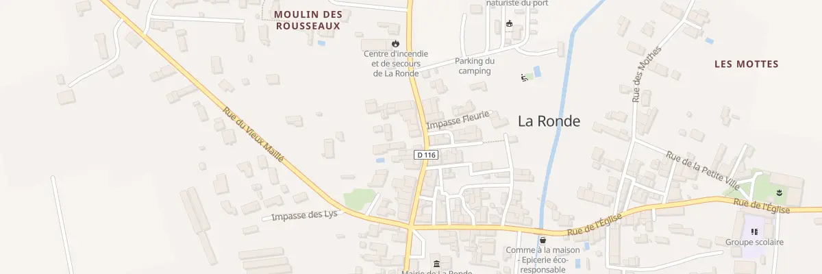 Plan du 19 Rue Texier de Norbecq à La Ronde