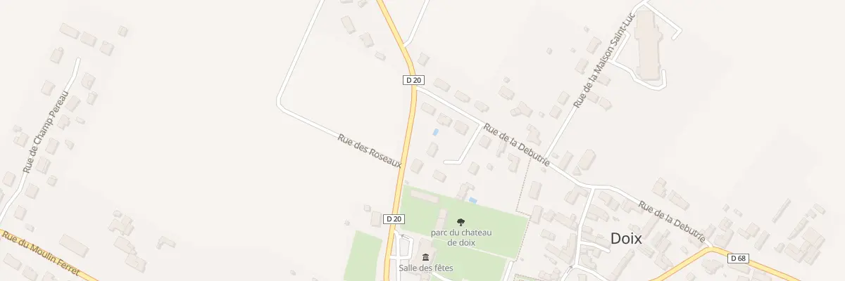 Plan du 12 Imp Étienne Daurat à Doix lès Fontaines