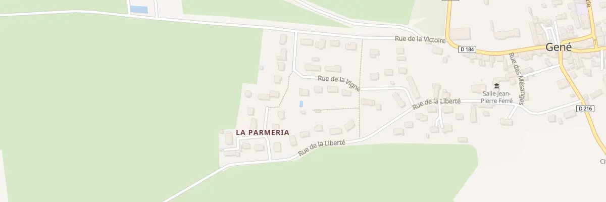 Plan du 15 Rue de la Vigne à Erdre-en-Anjou
