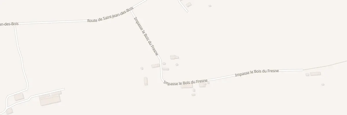 Plan du 3 Le Bois du Fresne au Fresne-Poret