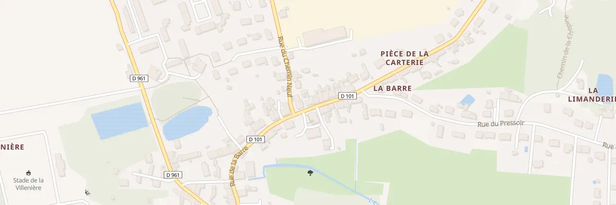 Plan du 37 Rue de la Barre à Erdre-en-Anjou