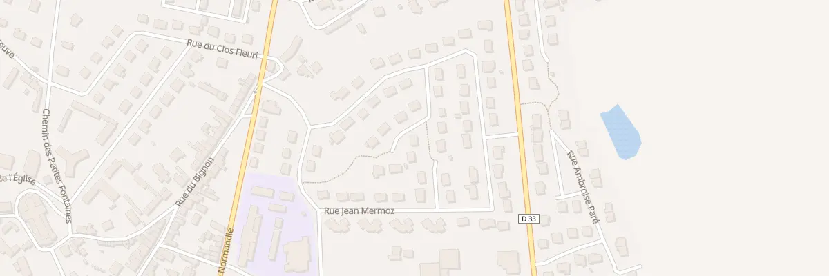Plan du 9 Rue Jules Renard à Gorron