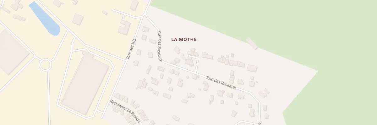Plan du 38 Rue des Roseaux à Saint-Laurent-Médoc