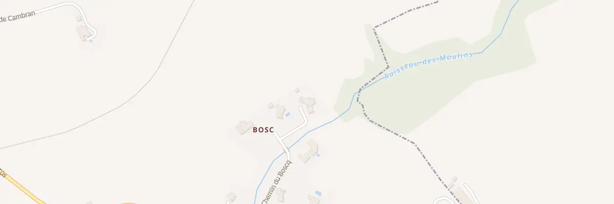 Plan du 120 Che du Boscq à Lanneplaà
