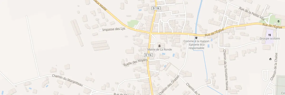 Plan du 8 Rue de la Mairie à La Ronde