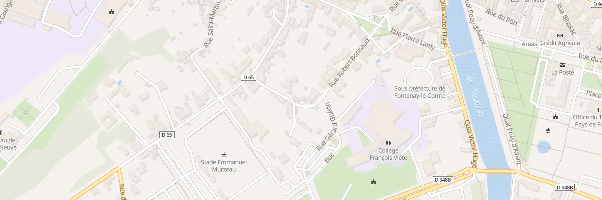 Plan du 26 Rue robert bonnaud à Fontenay-le-Comte