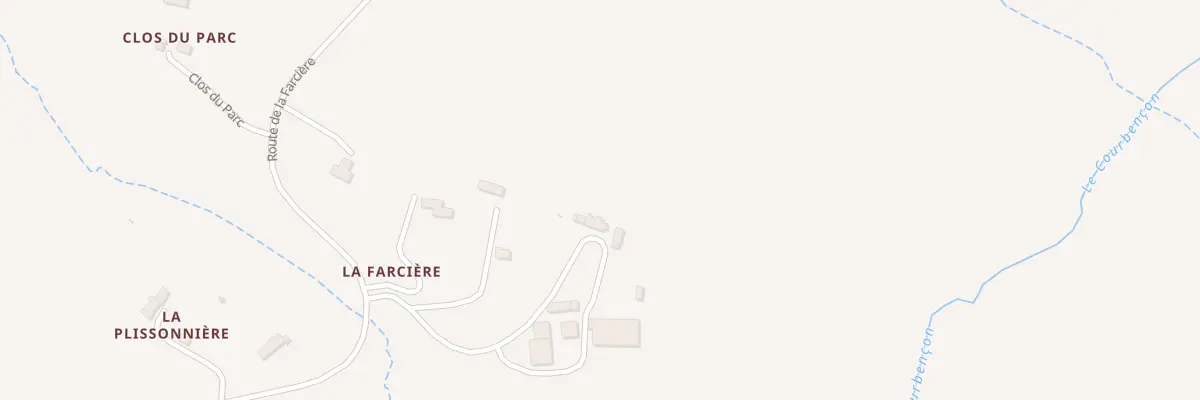 Plan du 6 Rte de la Farciere Le Tourneur à Souleuvre en Bocage