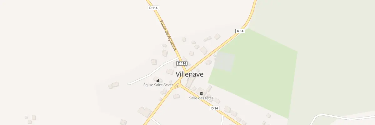Plan du 51 Rte de Arengosse à Villenave