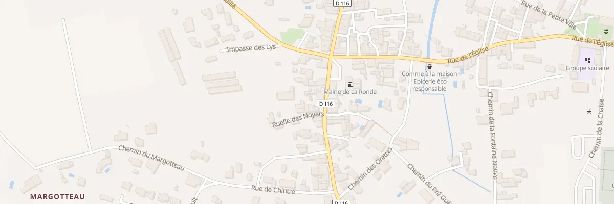 Plan du 2 Rle des Noyers à La Ronde