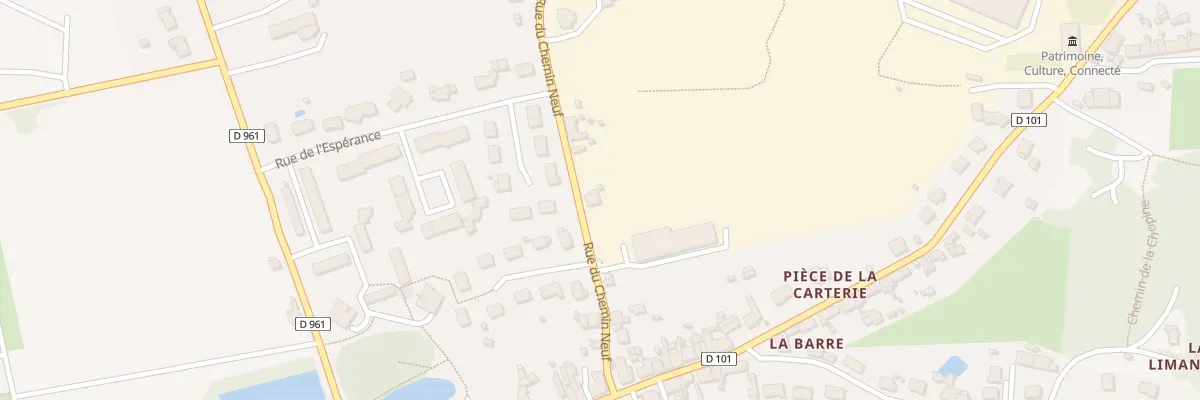Plan du 6 Rue du Chemin Neuf à Erdre-en-Anjou