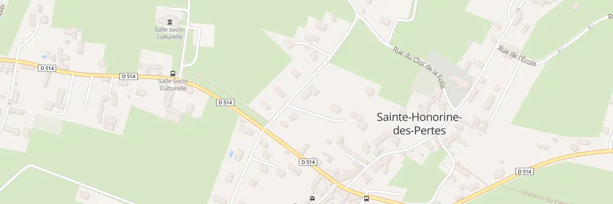 Plan du 6 Rue des Vignets (Ste Honorine) à Aure sur Mer