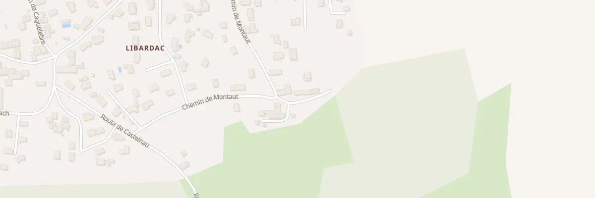 Plan du 2 Imp des Aubaredes à Listrac-Médoc