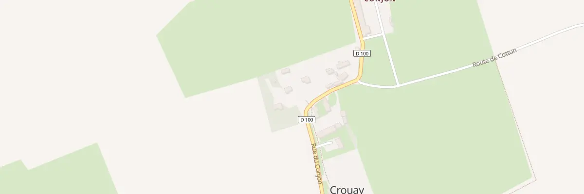 Plan du 237 Rue du Conjon à Crouay