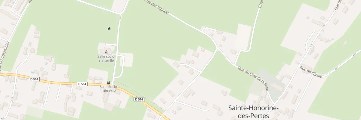 Plan du 9 Rue des Vignets (Ste Honorine) à Aure sur Mer
