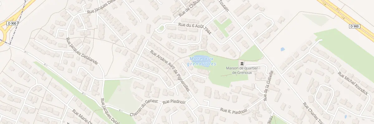 Plan du 7 Rue Leon Fourreau à Laval