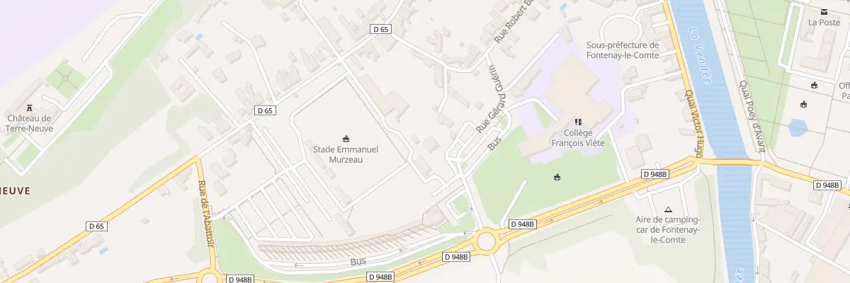 Plan du 16 Rue gérard guérin à Fontenay-le-Comte