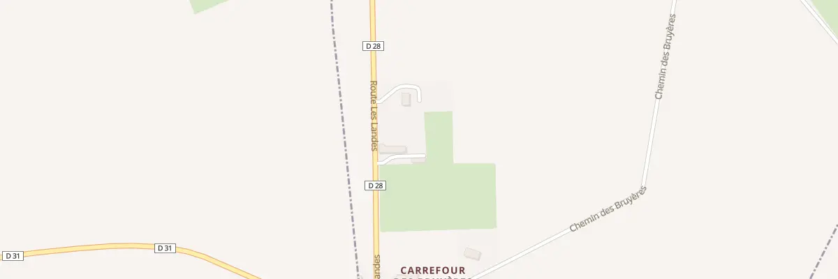 Plan du 5014 Landes à Foulognes
