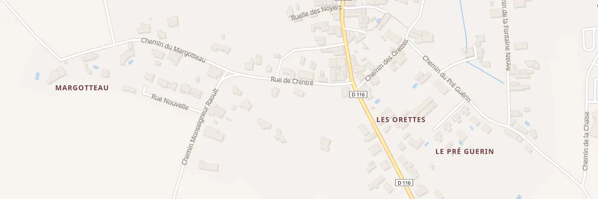 Plan du 3 Rue de Chintré à La Ronde
