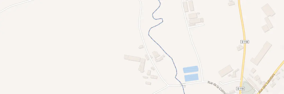 Plan du 2 La Motte à Saint-Aubin-Fosse-Louvain