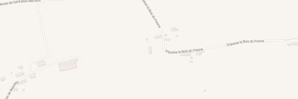 Plan du 6 Le Bois du Fresne au Fresne-Poret
