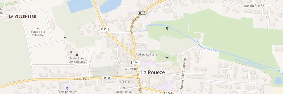 Plan du 12 Rue de la Barre à Erdre-en-Anjou